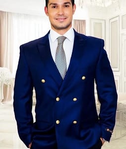 Cobalt Blue Blazer Jacket